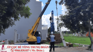 sản xuất và thi công ép cọc bê tông