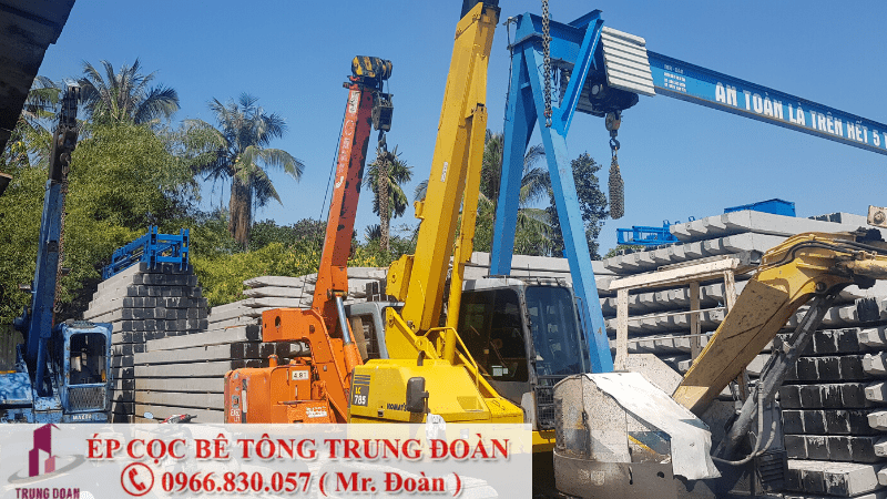 ép cọc bê tông tại tỉnh Lâm Đồng