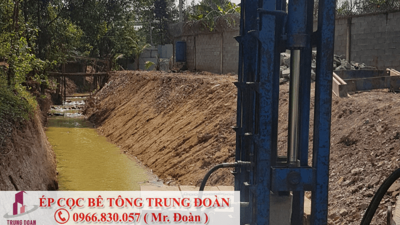 Ép cọc bê tông phường cầu kho quận 1