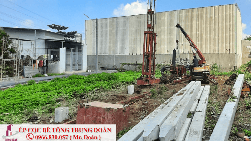 ép cọc bê tông phường 1 quận 4