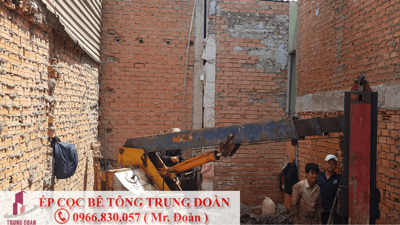 ép cọc bê tông quận Bình Thủy