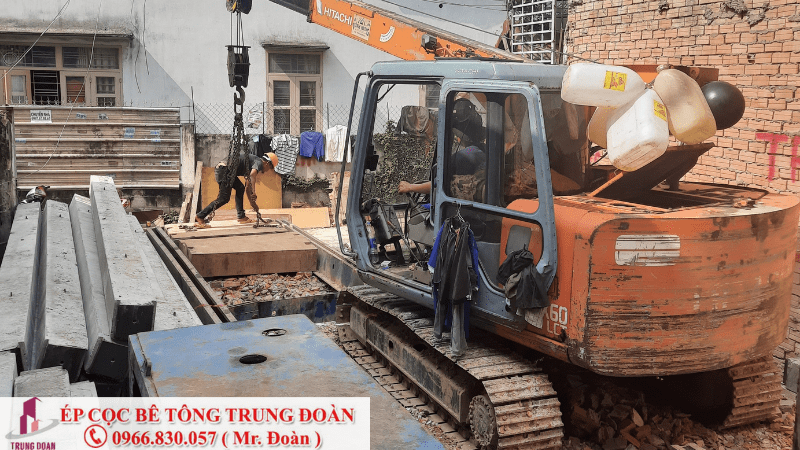 Ép cọc bê tông phường Bình Trung Đông quận 2