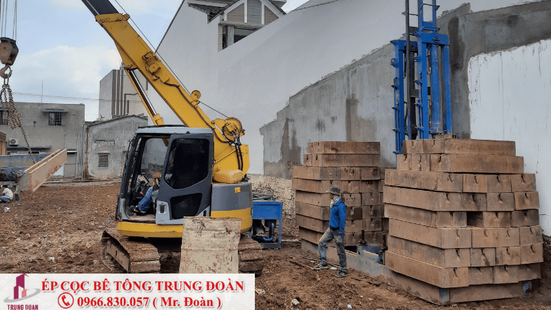 ép cọc bê tông phường 3 quận 6