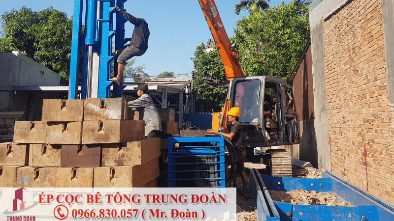 ép cọc bê tông phường 5 quận 6