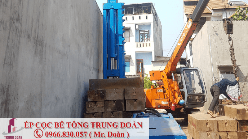 ép cọc bê tông phường 5 quận 3