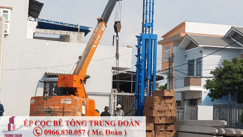 Ép cọc bê tông phường 7 quận 11