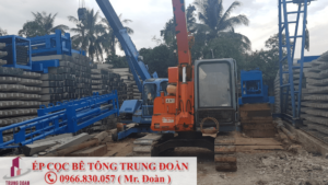 ép cọc bê tông xã Phong Phú huyện Bình Chánh