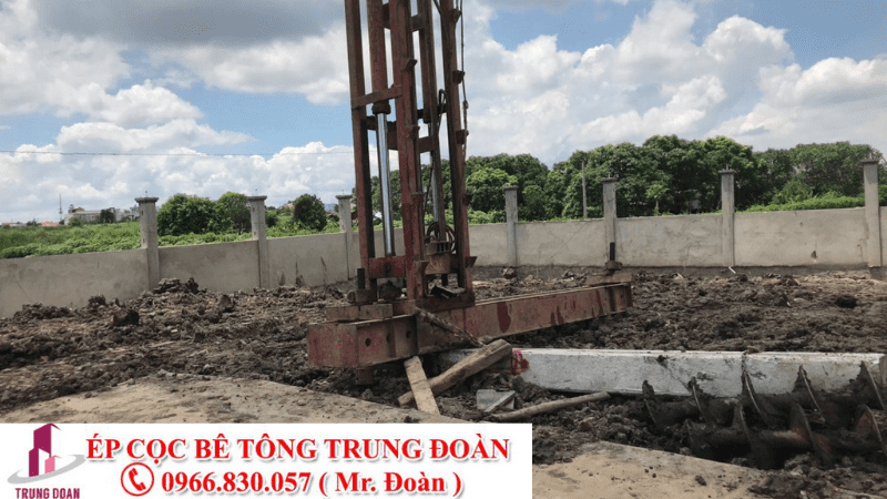 Ép cọc bê tông phường An Phú, Thuận An