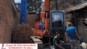 Cách tính lực ép cọc bê tông siêu nhanh