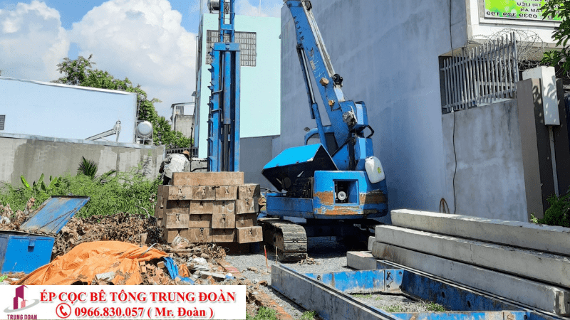 nên ép cọc bê tông hay cọc khoan nhồi